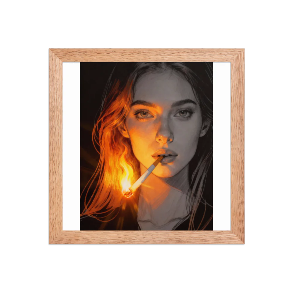 Enhanced Matte Paper Framed Poster (in)