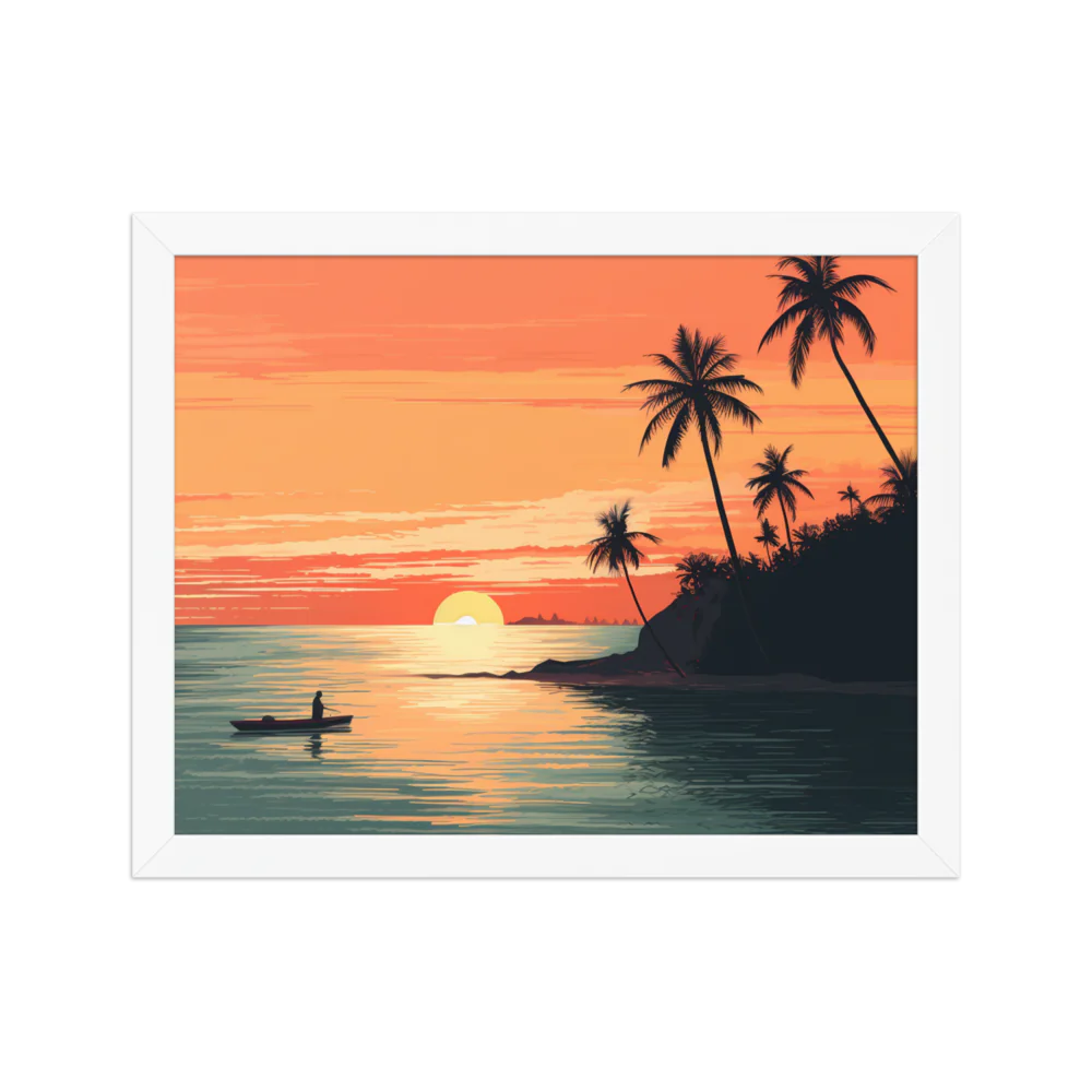 Enhanced Matte Paper Framed Poster (in)