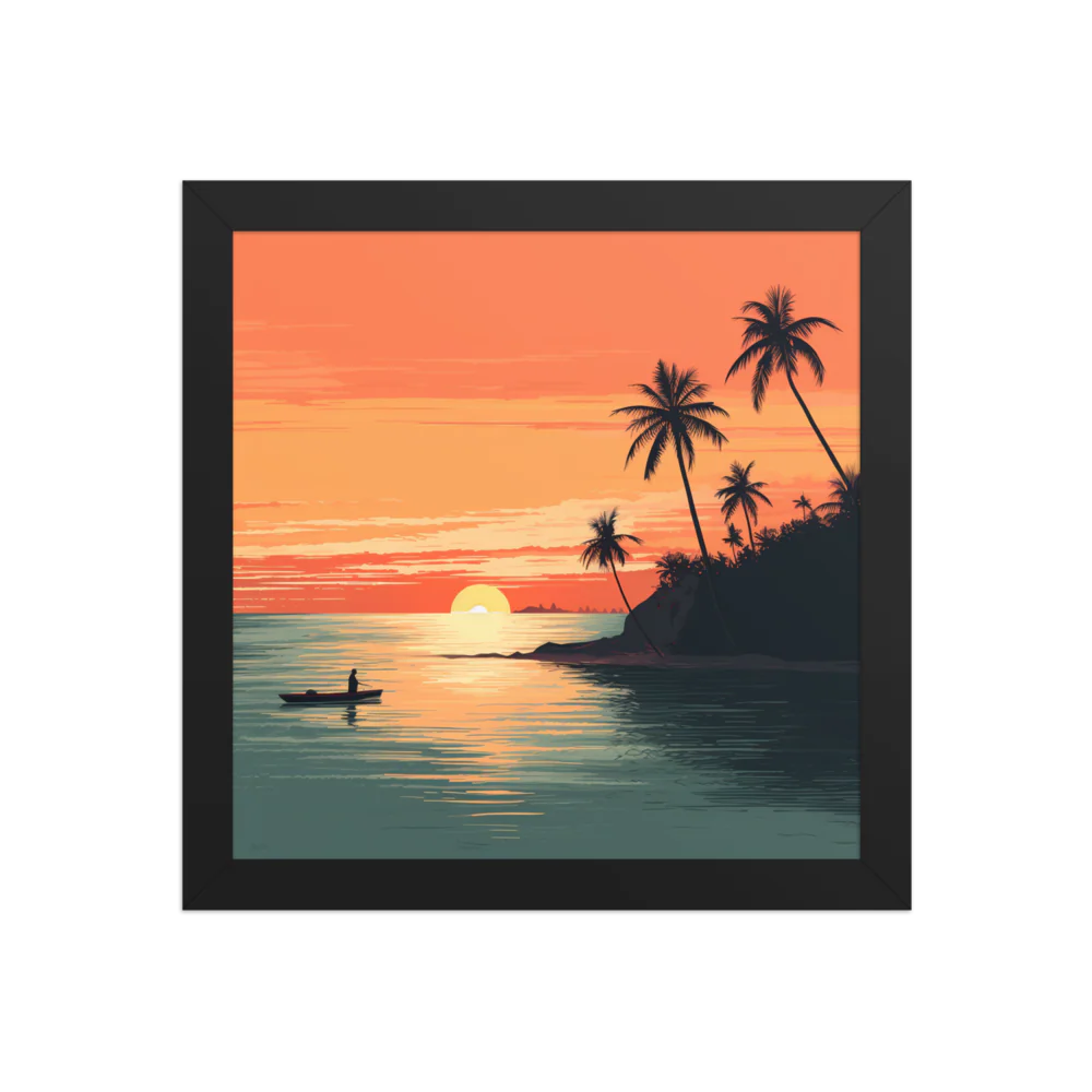 Enhanced Matte Paper Framed Poster (in)