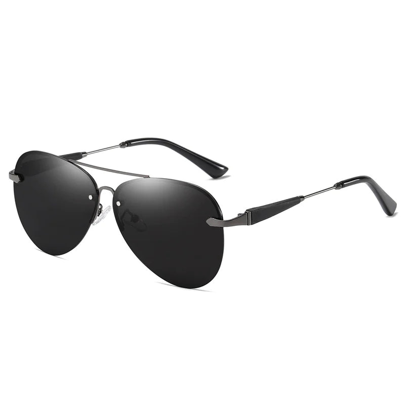 Polarized Classic Rimless Sunglasses