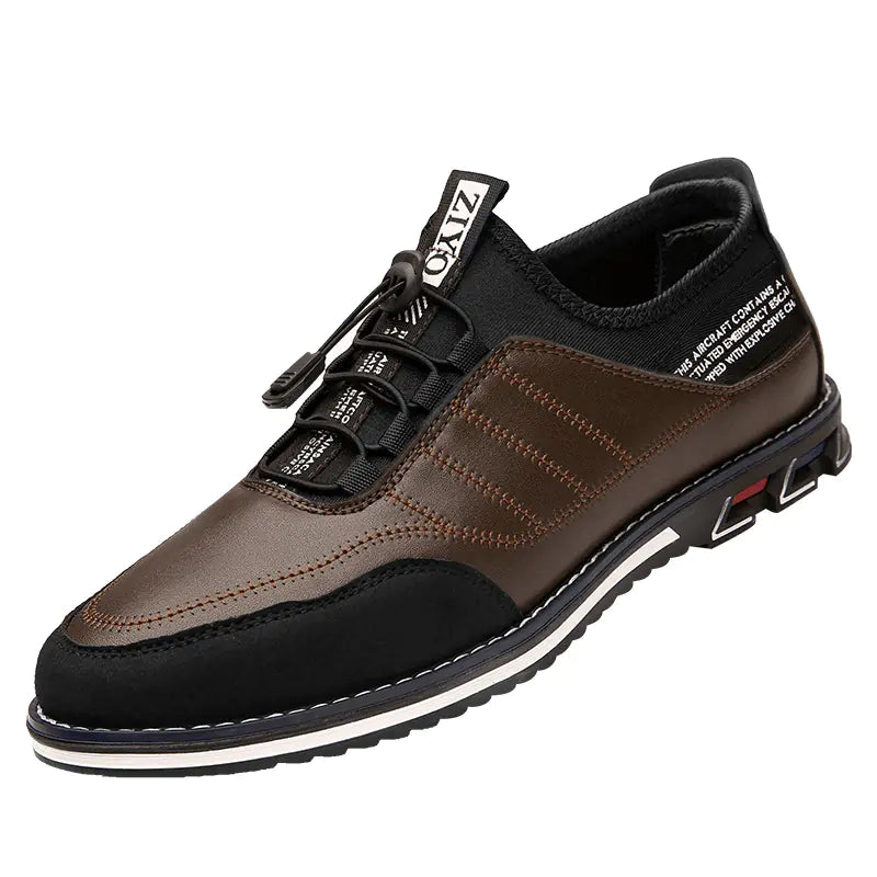 Casual Business Dress Round Toe Shoes in British Style