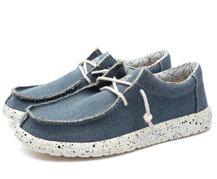 Men's Lightweight Casual Canvas Slip-On Loafers