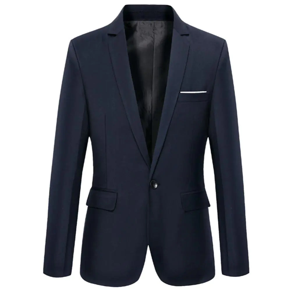Slim Fit Casual Business Men's Suit Coat