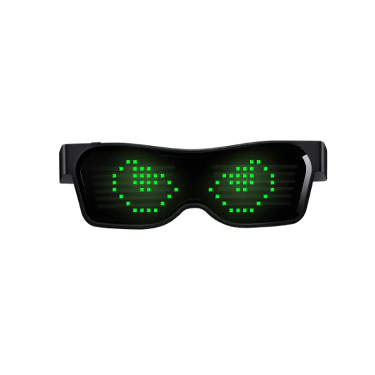 Bluetooth Nightclub Glasses with USB Charging Lights