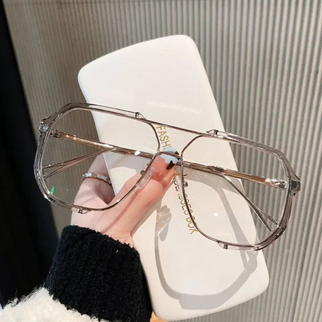 Double Beam Oversized Fashion Glasses