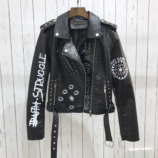 Leather Women's Street Jackets for Comfort and Style