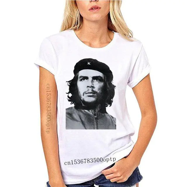 Retro Cotton T-Shirt Ernesto Che Guevara for Men