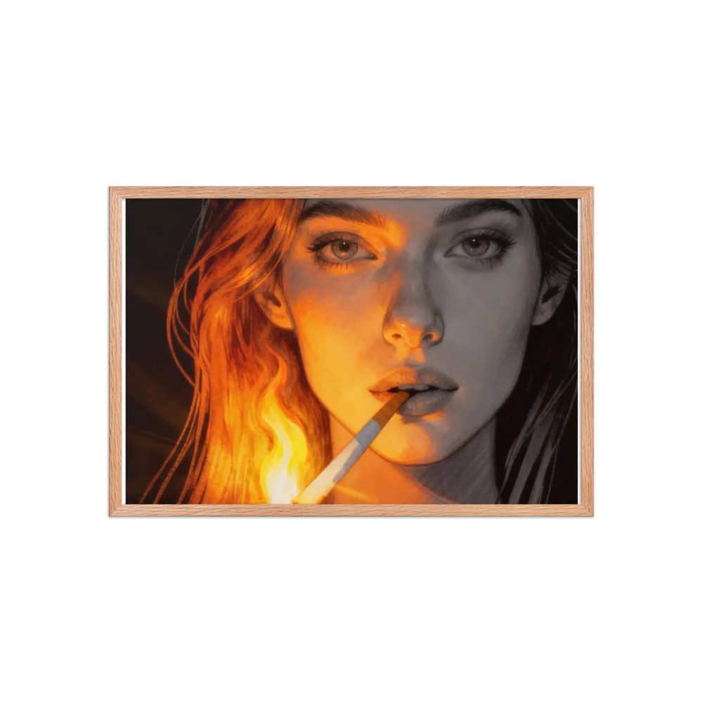 Illuminated Smoke Wall Art