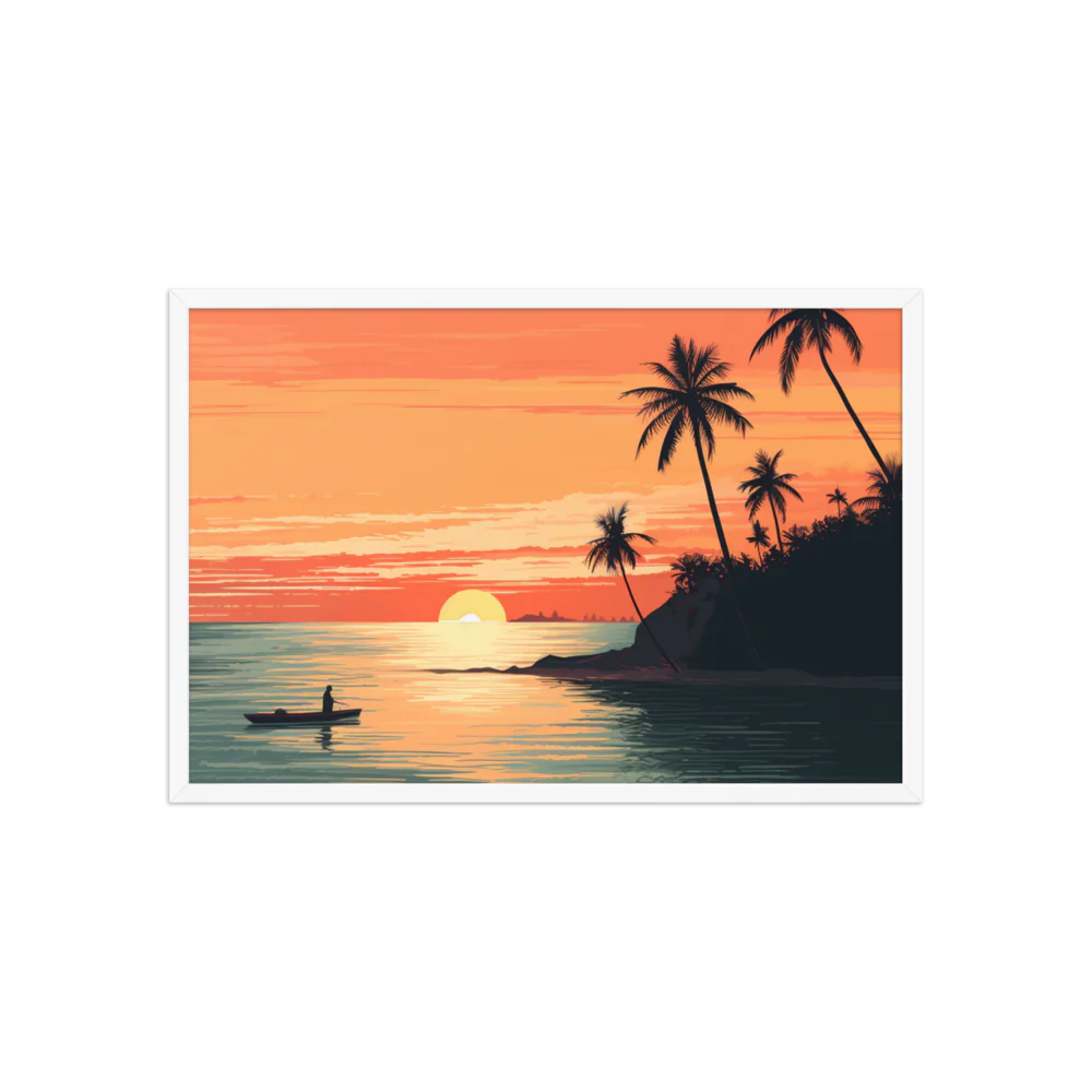 Enhanced Matte Paper Framed Poster (in)