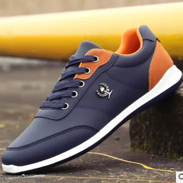 Classic Business Casual Low-Top Men's Sneakers