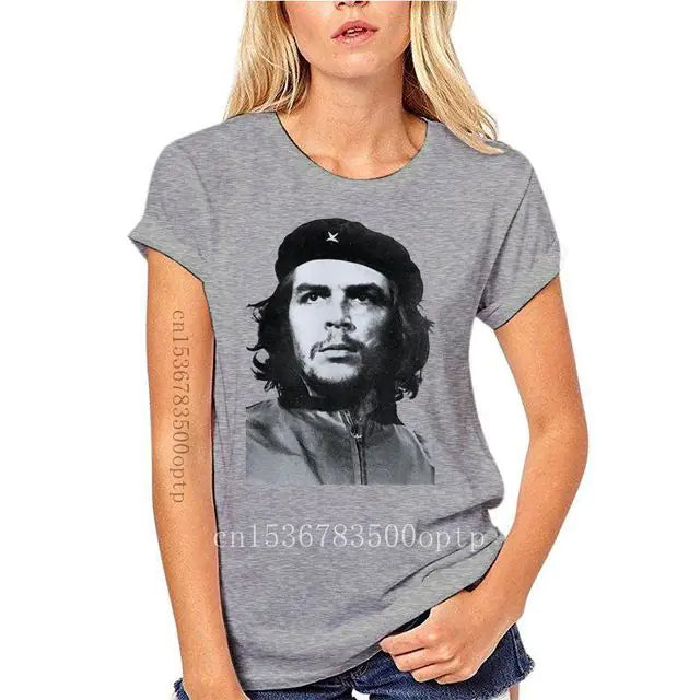 Retro Cotton T-Shirt Ernesto Che Guevara for Men