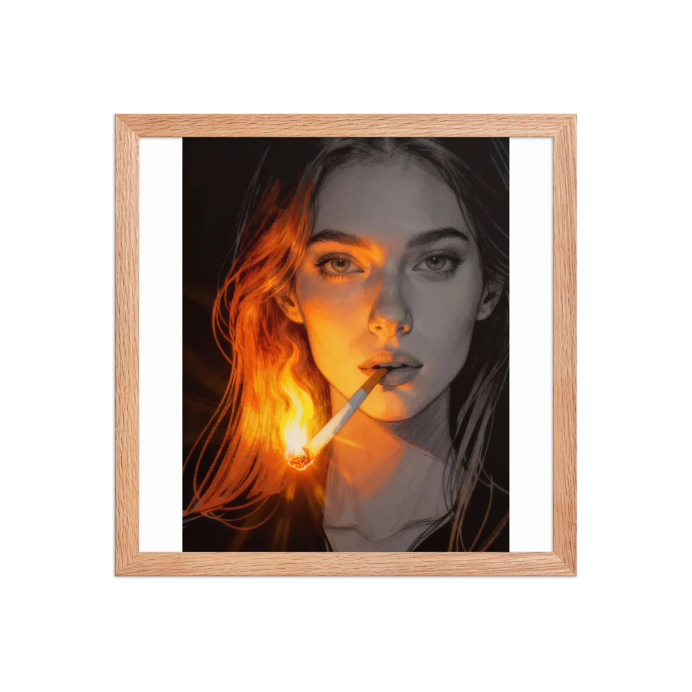 Enhanced Matte Paper Framed Poster (in)