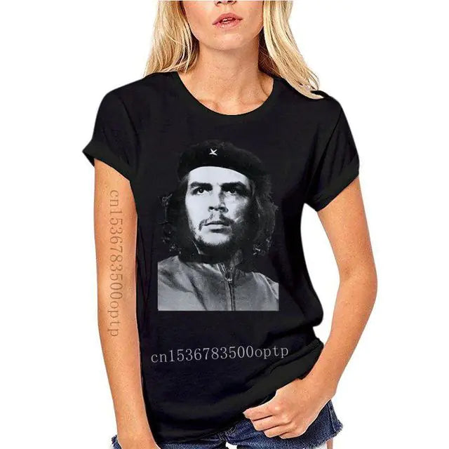 Retro Cotton T-Shirt Ernesto Che Guevara for Men