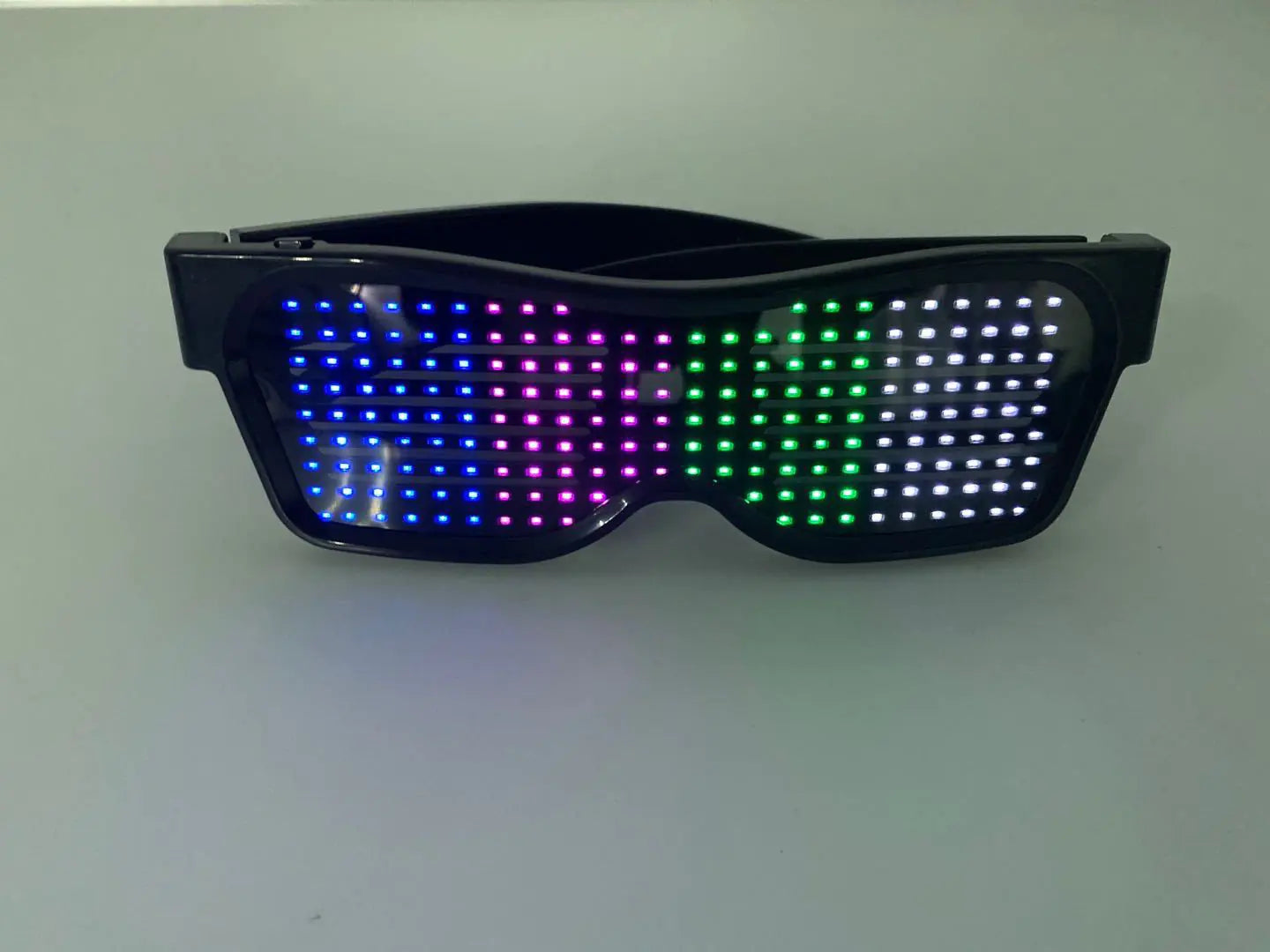 Bluetooth Nightclub Glasses with USB Charging Lights