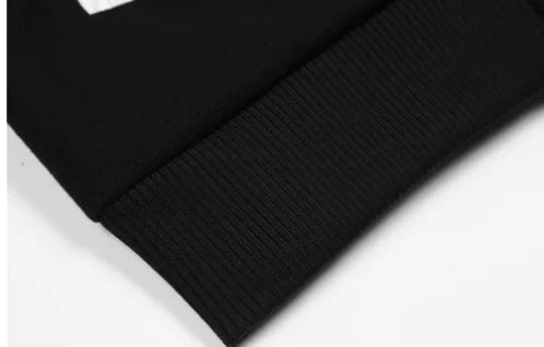 American Street Style Letter Print Loose Jacket