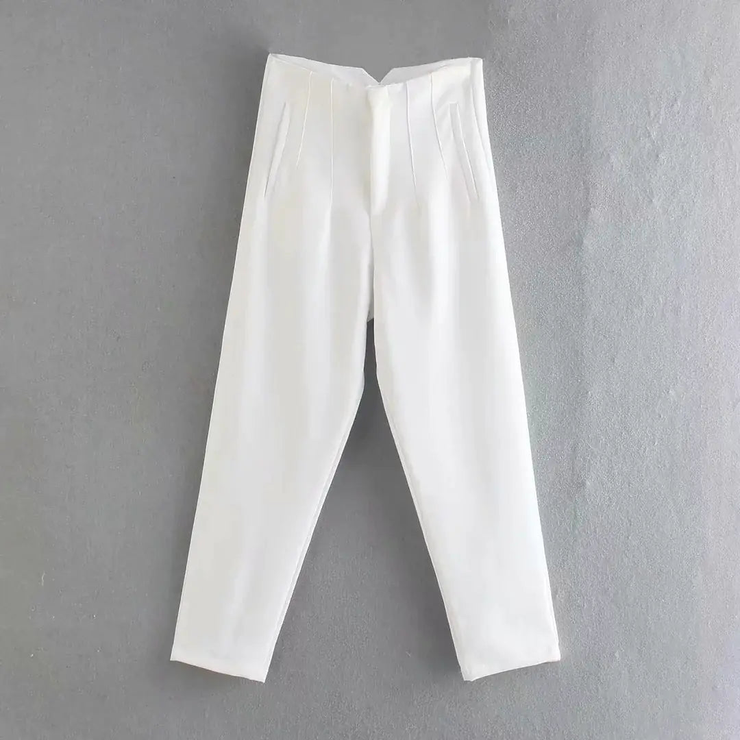 Trousers for Women, high waist, pencil trousers