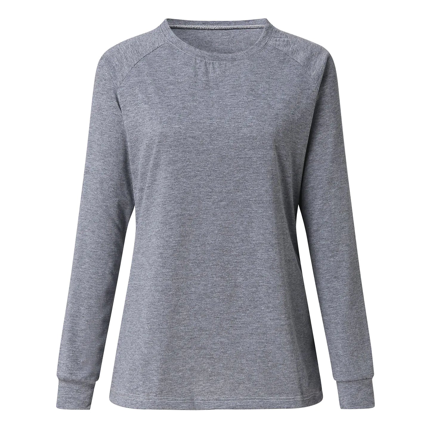 Spring Women's Long Sleeve Casual Loose T-Shirt Tops