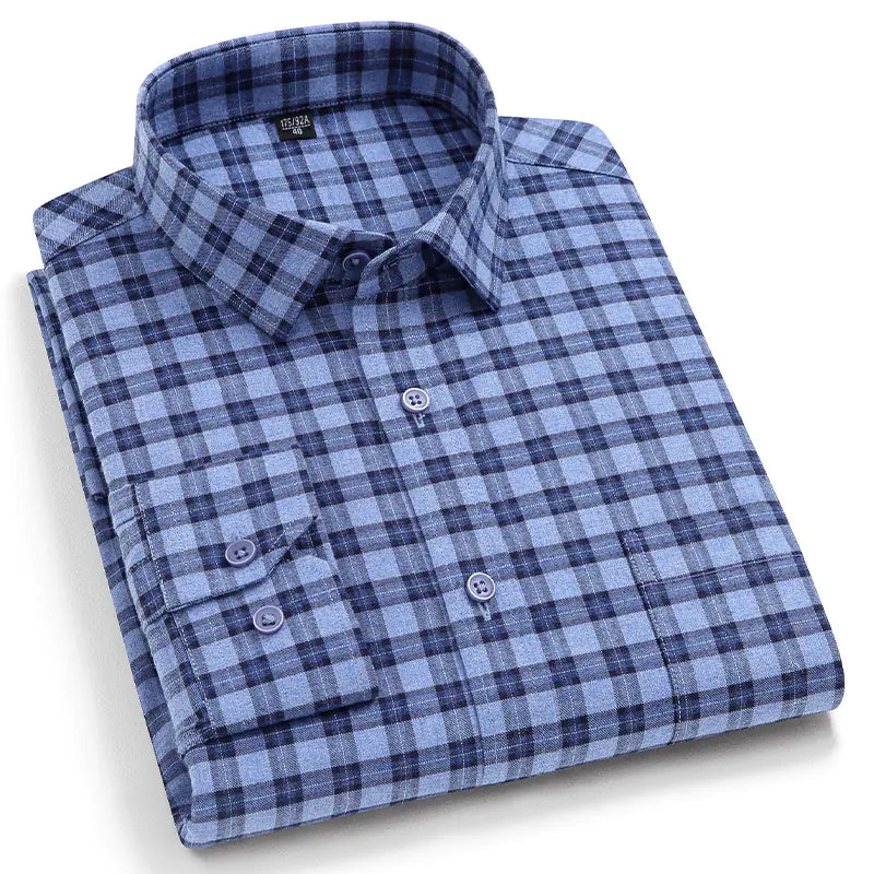 Men's Cotton Shirt - Casual and Stylish for Office Wear