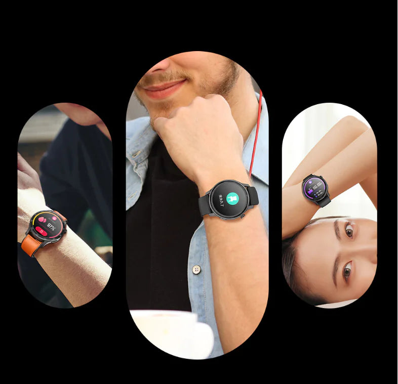 Smart Watch with Blood Pressure Monitoring Alerts