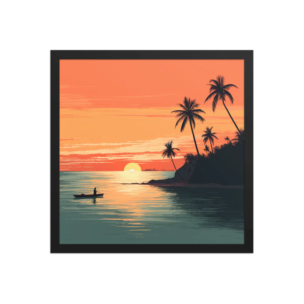 Enhanced Matte Paper Framed Poster (in)