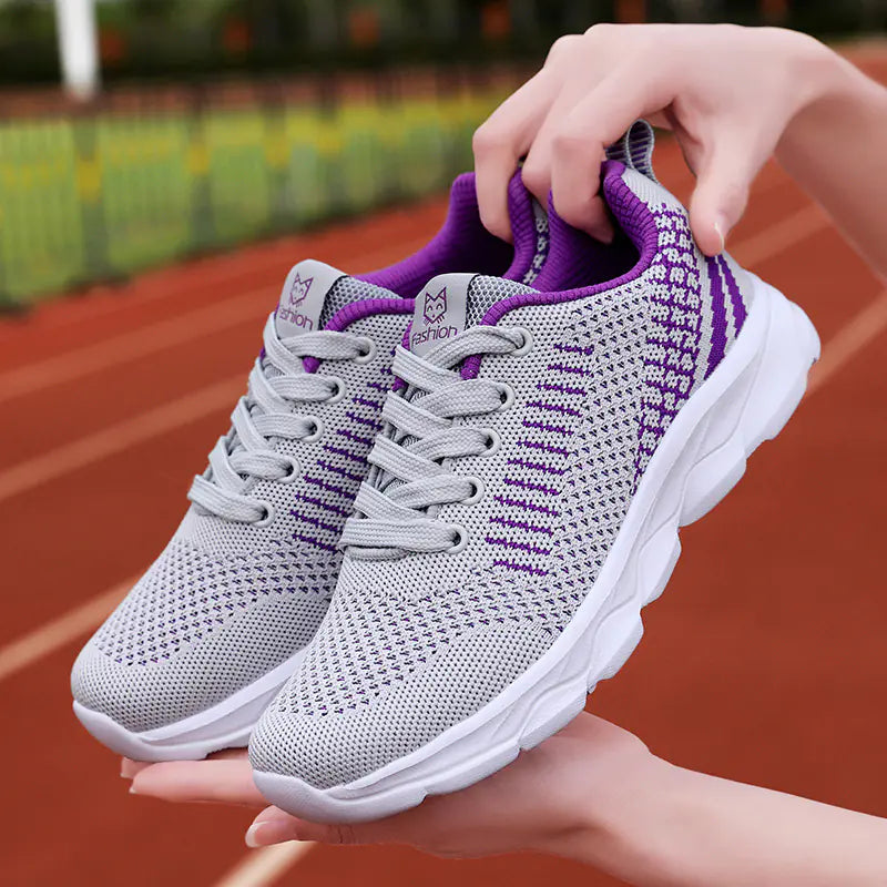 Breathable Mesh Casual Jogging Sneakers for Students