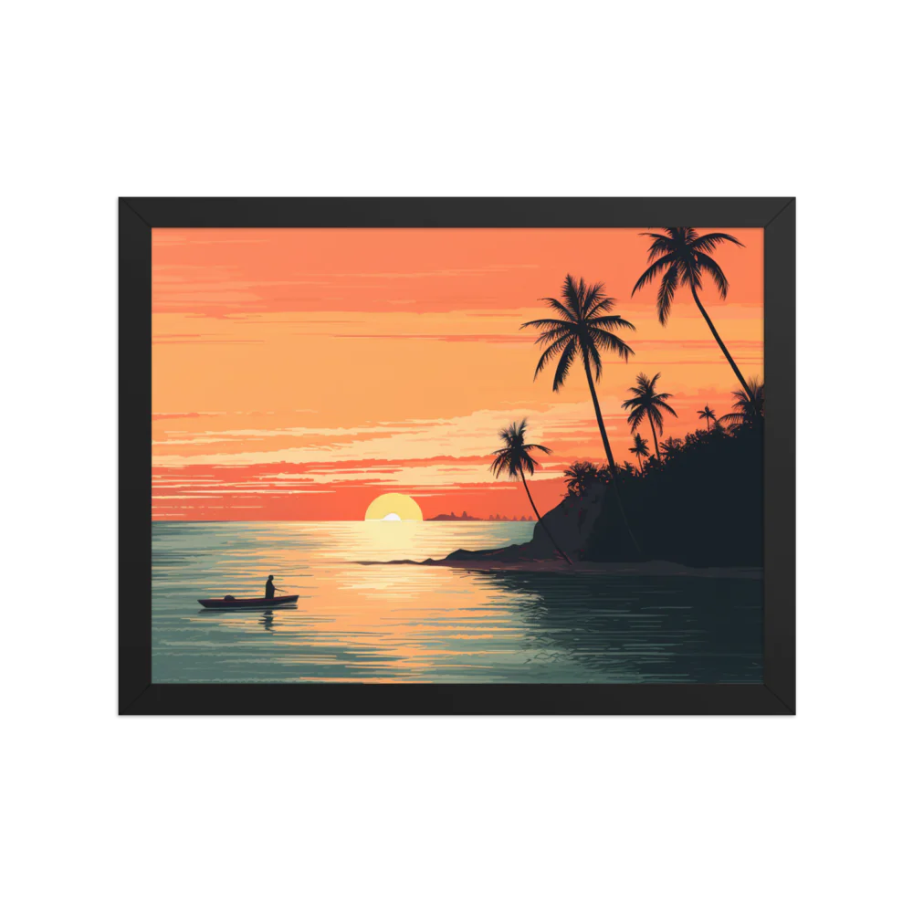 Enhanced Matte Paper Framed Poster (in)