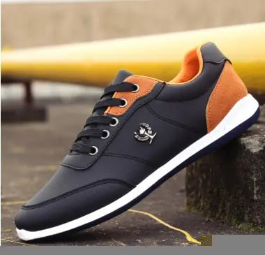 Classic Business Casual Low-Top Men's Sneakers