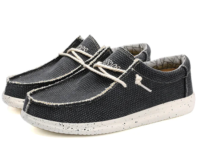 Men's Lightweight Casual Canvas Slip-On Loafers