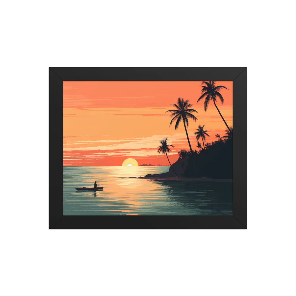 Enhanced Matte Paper Framed Poster (in)