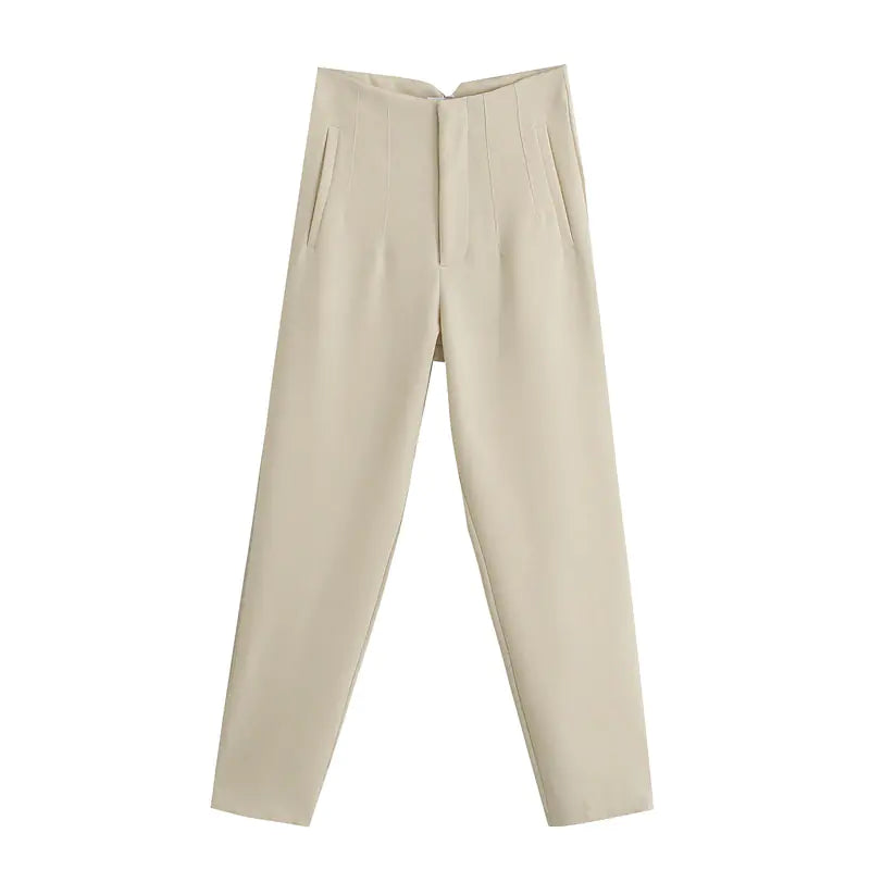 Trousers for Women, high waist, pencil trousers