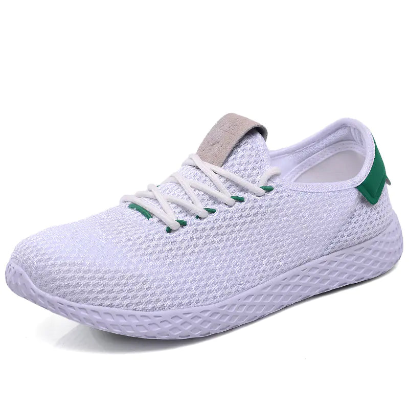 Slip-On Breathable White Sneakers