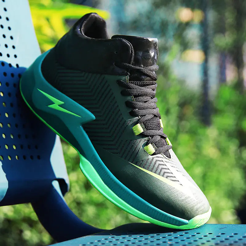Men's Fashion Shock-Absorbing Basketball Sneakers