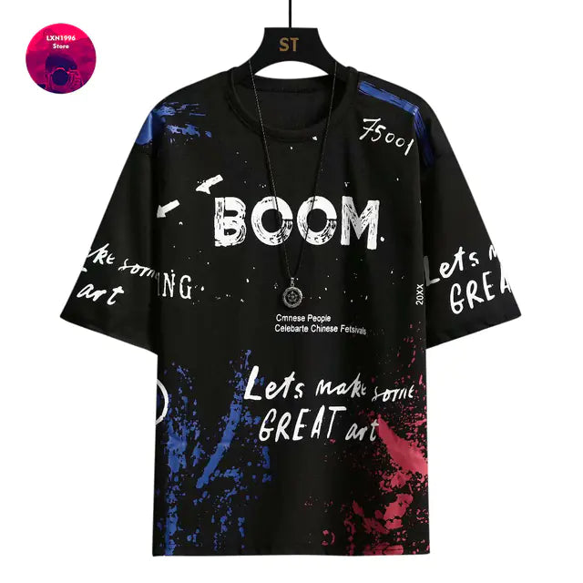 Fashion Summer Men's Graphic Half Sleeve T-Shirts