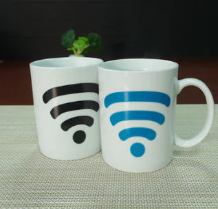 Color Changing WiFi Signal Coffee Mug