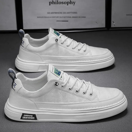 Men's Black Casual Slip-On Sneakers