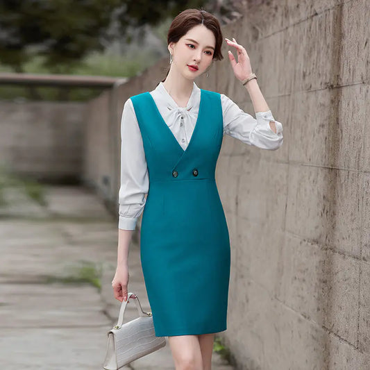 Modern Tailored Women's Blazer - Luciane (One Piece)