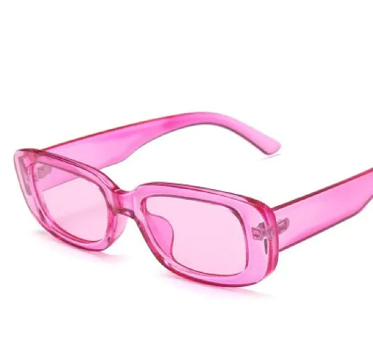 Square Jelly Color Sunglasses