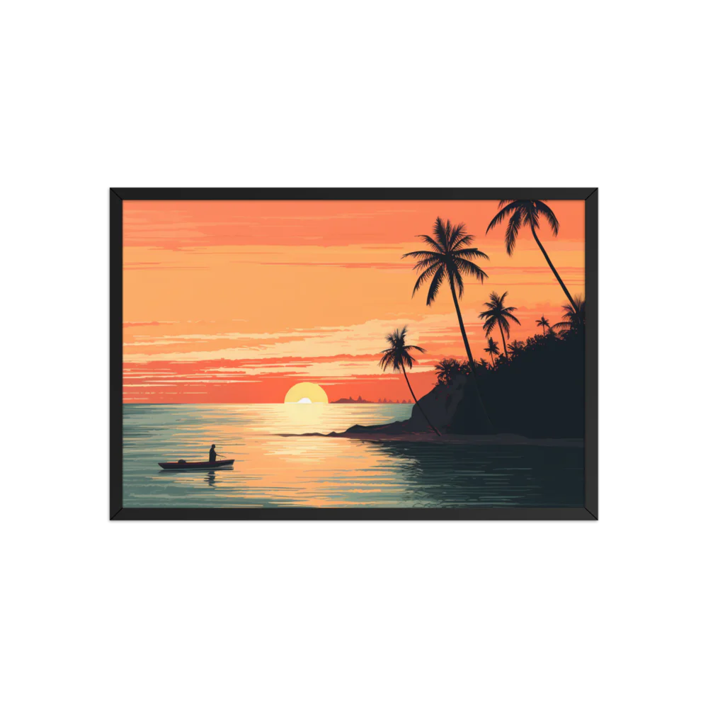 Enhanced Matte Paper Framed Poster (in)