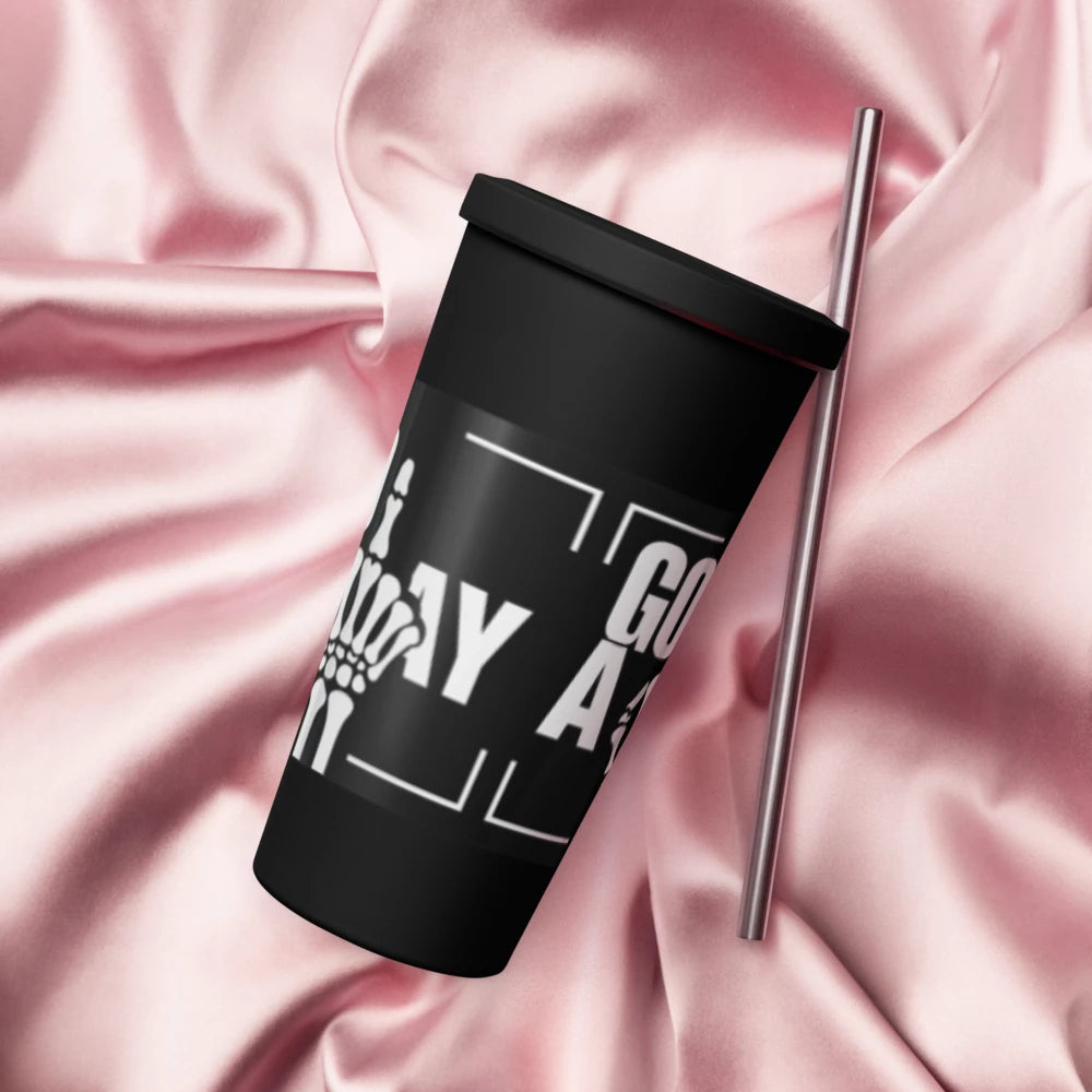 Trendy Tumbler with a Straw