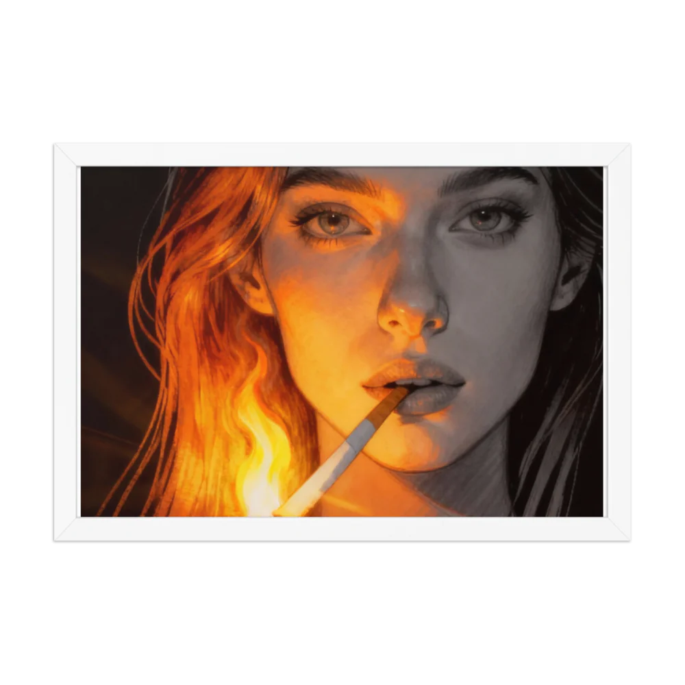Illuminated Smoke Wall Art