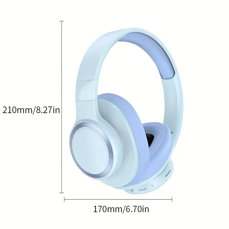 Wireless Sports Headphones with Surround Sound & Control