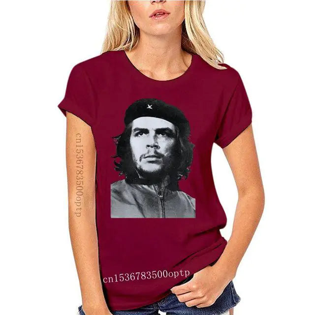 Retro Cotton T-Shirt Ernesto Che Guevara for Men