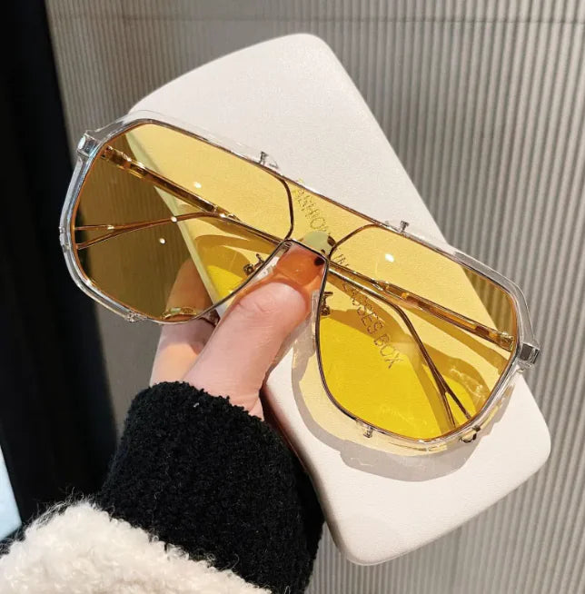Double Beam Oversized Fashion Glasses