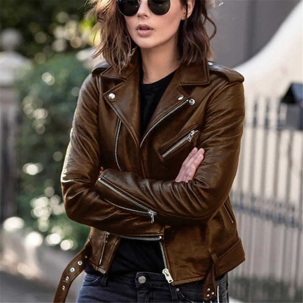 Versatile Street Slim Women's Jackets - Fashionable & Comfortable