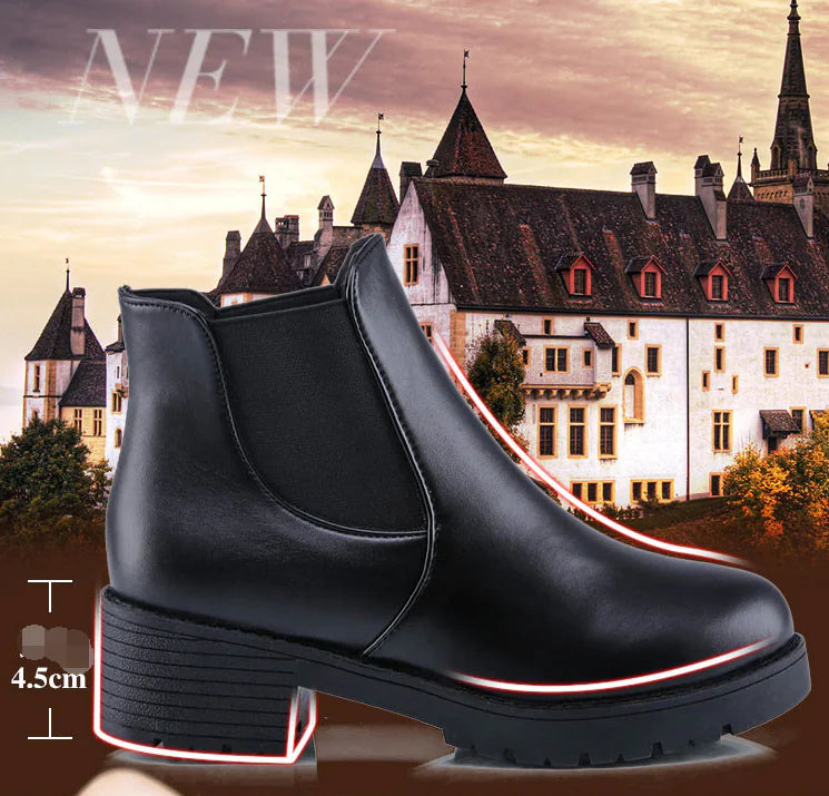 Martin Boots, British Style Women's Low Heel Casual Shoes