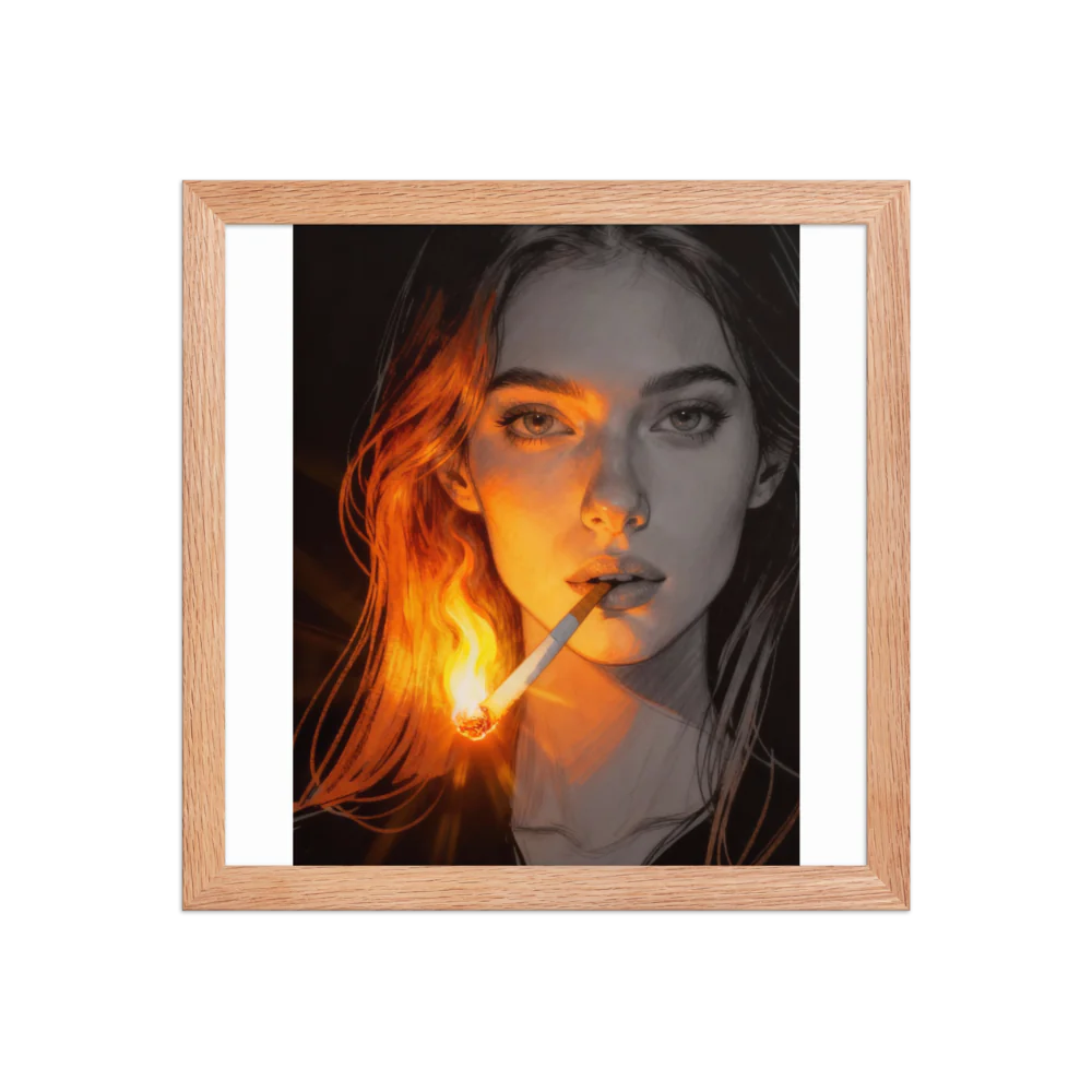 Enhanced Matte Paper Framed Poster (in)