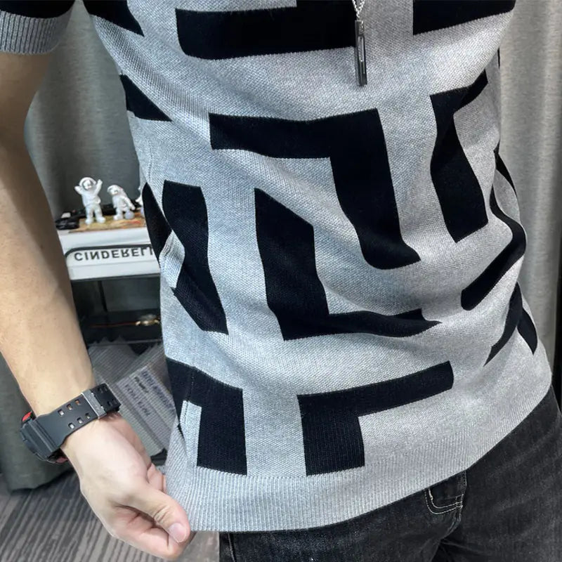 Slim Fit Cotton Men's T-Shirt for Street Style