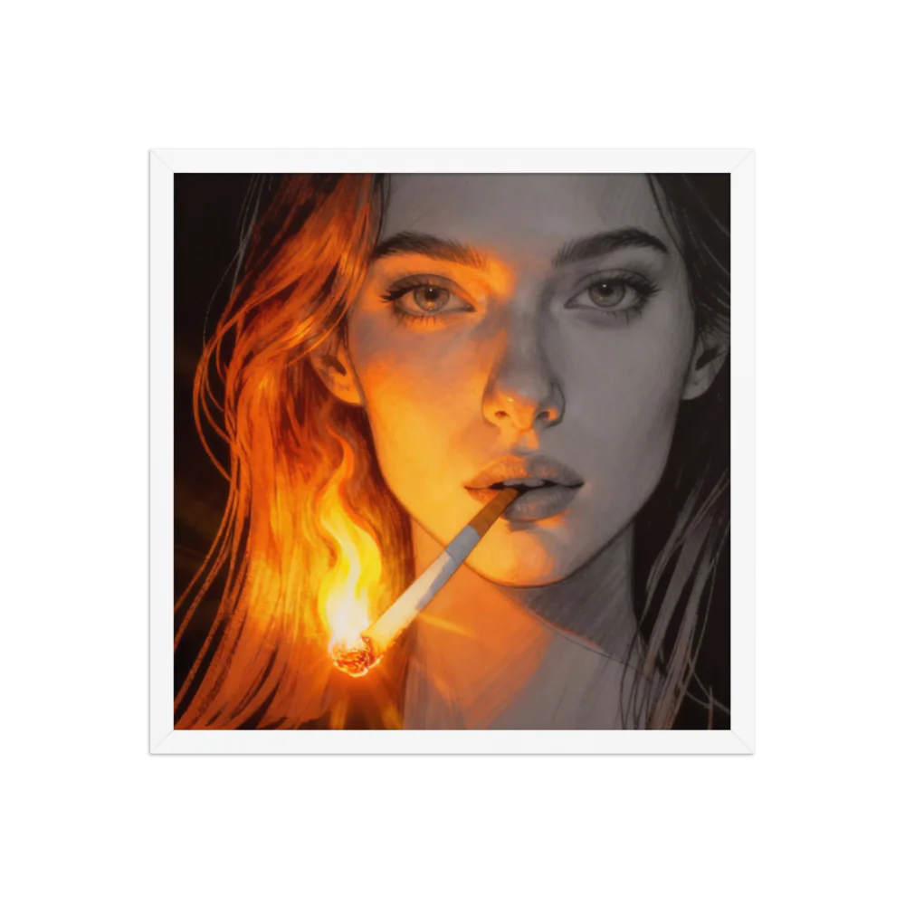 Illuminated Smoke Wall Art