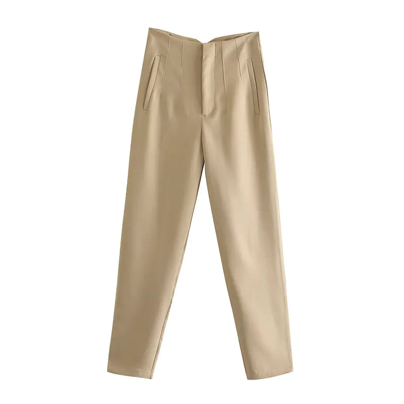 Trousers for Women, high waist, pencil trousers