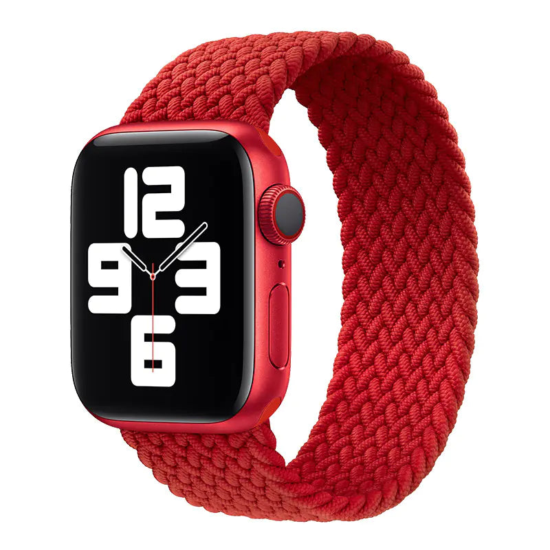 Single Loop Nylon Braided Elastic Strap